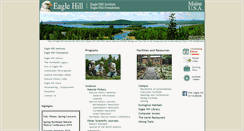 Desktop Screenshot of eaglehill.us